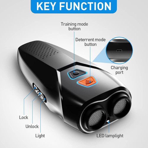 Ultrasonic anti barking device - barking,